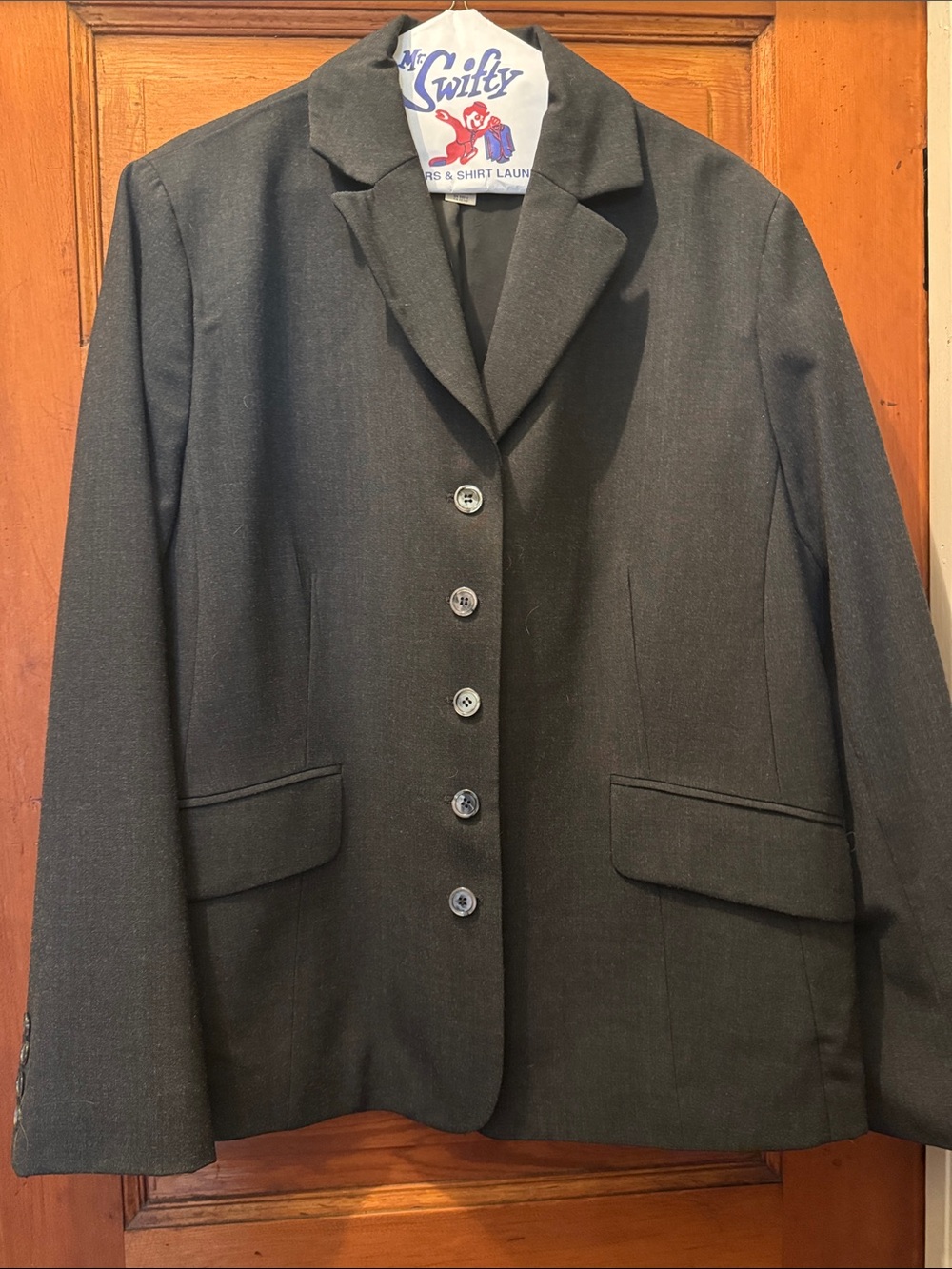Anne Klein Dark Gray Tailored Suit